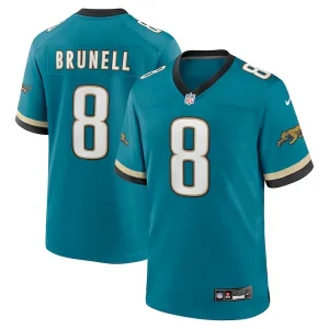 Mark Brunell Jacksonville Jaguars Nike Prowler Throwback Retired Player Game Jersey - Teal