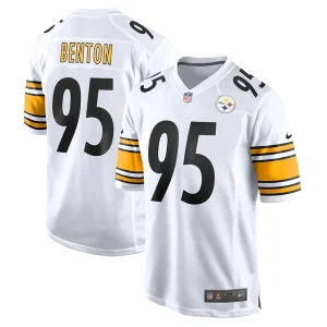 Keeanu Benton Pittsburgh Steelers Nike Game Jersey - White/Black