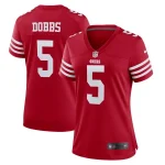 Joshua Dobbs San Francisco 49ers Nike Women's Team Game Jersey - Scarlet