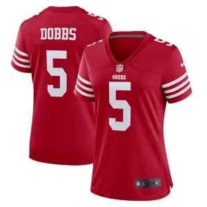 Joshua Dobbs San Francisco 49ers Nike Women's Team Game Jersey - Scarlet