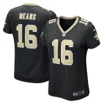 Bub Means New Orleans Saints Nike Women's Game Jersey - Black