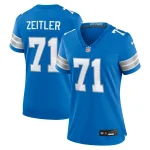 Kevin Zeitler Detroit Lions Nike Women's Game Jersey - Blue