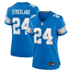 Loren Strickland Detroit Lions Nike Women's Team Game Jersey - Blue