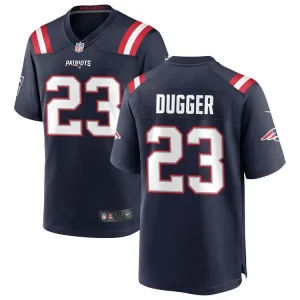 Kyle Dugger New England Patriots Nike Team Game Jersey - Navy