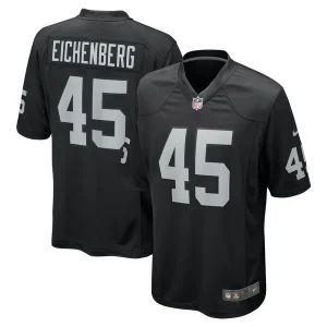 Tommy Eichenberg Las Vegas Raiders Nike Team Game Jersey - Black