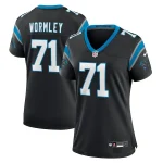 Chris Wormley Carolina Panthers Nike Women's Game Jersey - Black