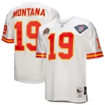 Joe Montana Kansas City Chiefs 1994 Authentic Throwback Retired Player Jersey - White