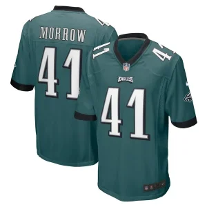 Nicholas Morrow Philadelphia Eagles Nike Game Jersey - Midnight Green