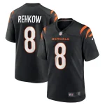 Ryan Rehkow Cincinnati Bengals Nike Game Jersey - Black