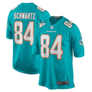 Anthony Schwartz Miami Dolphins Nike Team Game Jersey - Aqua