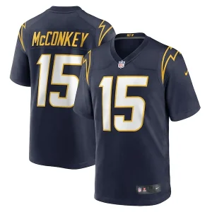 Ladd McConkey Los Angeles Chargers Nike Alternate Game Jersey - Navy/Royal/White