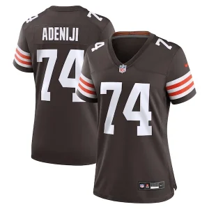 Hakeem Adeniji Cleveland Browns Nike Women's Game Jersey - Brown