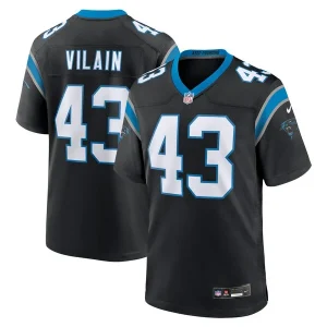 Luiji Vilain Carolina Panthers Nike Game Jersey - Black