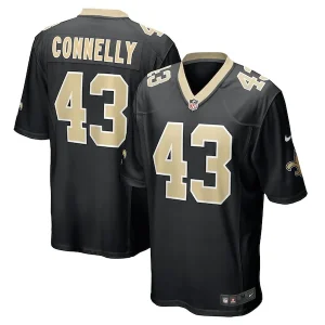 Ryan Connelly New Orleans Saints Nike Team Game Jersey - Black