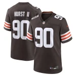 Maurice Hurst II Cleveland Browns Nike Team Game Jersey - Brown