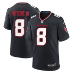 John Metchie III Houston Texans Nike Team Game Jersey - Navy/Red/White