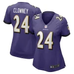 Jadeveon Clowney Baltimore Ravens Nike Women's Game Jersey - Purple