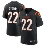 Geno Stone Cincinnati Bengals Nike Game Jersey - Black