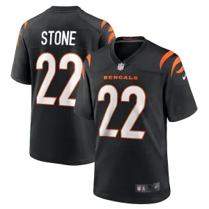 Geno Stone Cincinnati Bengals Nike Game Jersey - Black