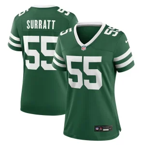 Chazz Surratt New York Jets Nike Women's Team Game Jersey - Legacy Green