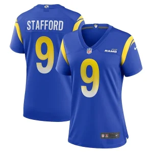 Matthew Stafford Los Angeles Rams Nike Women's Player Jersey - Royal/White