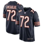 Kiran Amegadjie Chicago Bears Nike Game Jersey - Navy