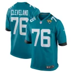 Ezra Cleveland Jacksonville Jaguars Nike Game Jersey - Teal