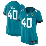 Tyler Hall Jacksonville Jaguars Nike Women's Team Game Jersey - Teal