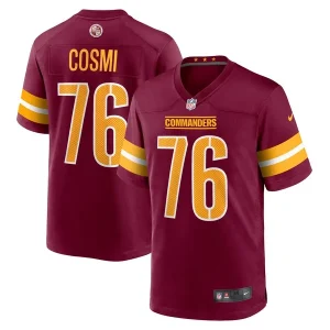 Sam Cosmi Washington Commanders Nike Game Jersey - Burgundy
