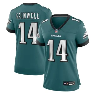 Kenneth Gainwell Philadelphia Eagles Nike Women's Team Game Jersey - Midnight Green