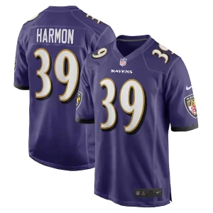 Duron Harmon Baltimore Ravens Nike Game Jersey - Purple