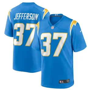 Tony Jefferson Los Angeles Chargers Nike Team Game Jersey - Powder Blue