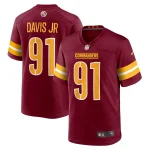 Carl Davis Jr. Washington Commanders Nike Team Game Jersey - Burgundy