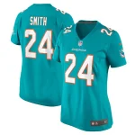 Cam Smith Miami Dolphins Nike Women's Game Jersey - Aqua