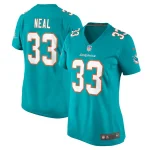 Siran Neal Miami Dolphins Nike Women's Game Jersey - Aqua
