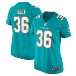 Storm Duck Miami Dolphins Nike Women's Game Jersey - Aqua