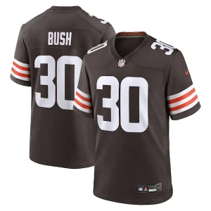 Devin Bush Cleveland Browns Nike Game Jersey - Brown