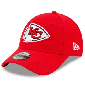Kansas City Chiefs New Era Youth League 9FORTY Adjustable Hat - Red