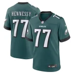 Matt Hennessy Philadelphia Eagles Nike Game Jersey - Midnight Green