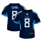 Will Levis Tennessee Titans Nike Preschool Game Jersey - Navy/Light Blue