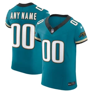 Jacksonville Jaguars Nike Alternate Vapor F.U.S.E. Elite Custom Jersey - Teal