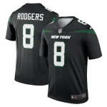 Aaron Rodgers New York Jets Nike Men's Alternate Legend Player Jersey - Stealth Black/Green/White