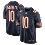 Trace McSorley Chicago Bears Nike Team Game Jersey - Navy
