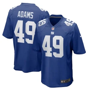 Matthew Adams New York Giants Nike Team Game Jersey - Royal