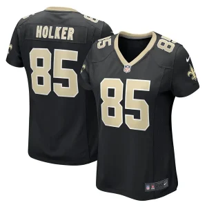 Dallin Holker New Orleans Saints Nike Women's Game Jersey - Black