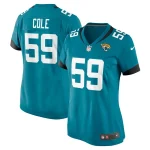 Myles Cole Jacksonville Jaguars Nike Women's Game Jersey - Teal