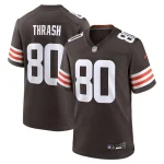 Jamari Thrash Cleveland Browns Nike Team Game Jersey - Brown