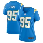 Poona Ford Los Angeles Chargers Nike Women's Team Game Jersey - Powder Blue