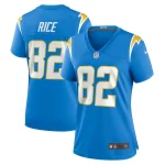 Brenden Rice Los Angeles Chargers Nike Women's Game Jersey - Powder Blue
