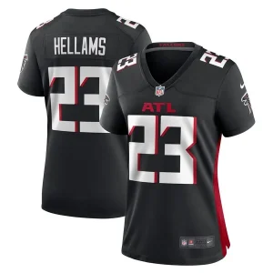 DeMarcco Hellams Atlanta Falcons Nike Women's Game Jersey - Black